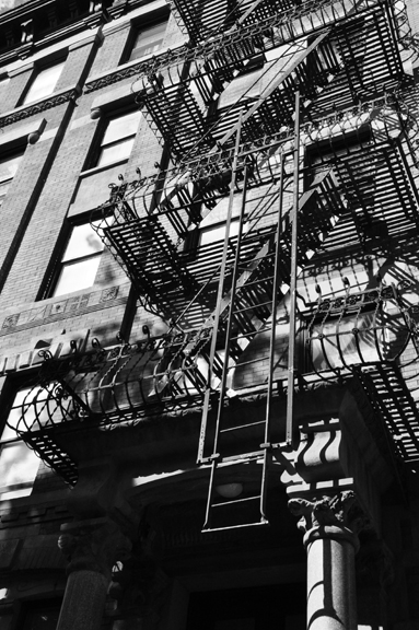 Fire Escape, Greenwich Village Fire Escape, Greenwich Village
