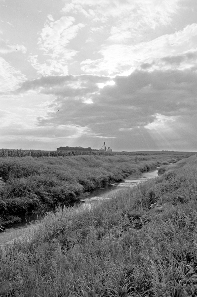 River in Farmland