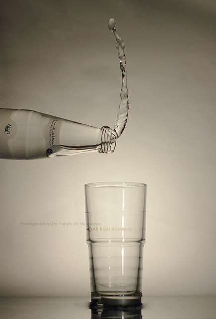 I can't live without water